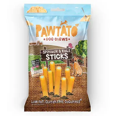Pawtato - Spinach & Kale Sticks