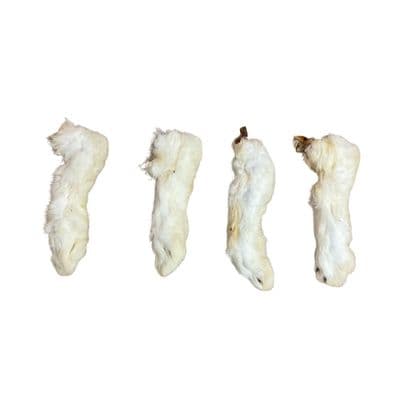 Rabbit Feet with Fur