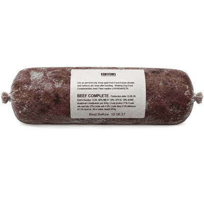Raw4Paws Completes - Beef
