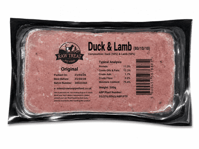 RTP - Duck & Lamb Complete - 500g