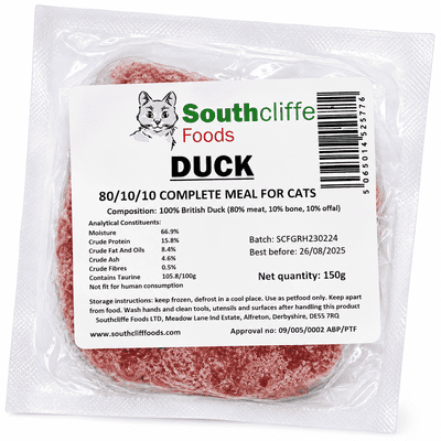 Southcliffe Cat - Duck - 150g