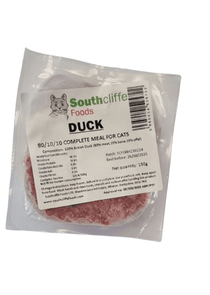 Southcliffe Cat - Duck - 150g