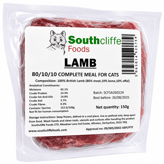 Southcliffe Cat - Lamb - 150g