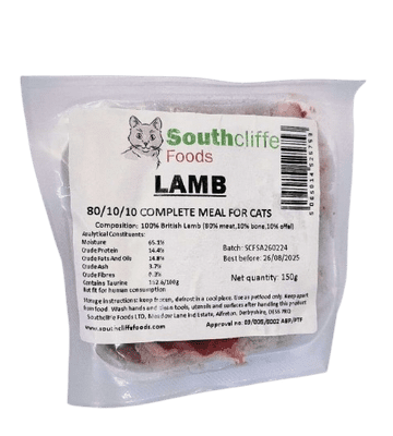 Southcliffe Cat - Lamb - 150g