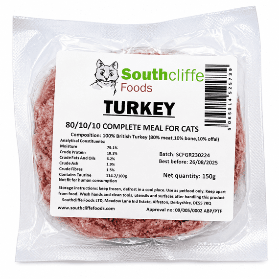 Southcliffe Cat - Turkey - 150g