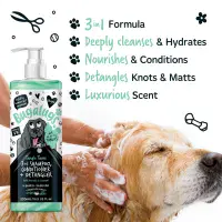 Tangle Tame 3-in-1  Shampoo, Conditioner & Detangler - Avocado & Coconut