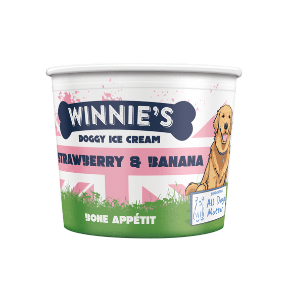 Winnies Ice Cream - Strawberry & Banana