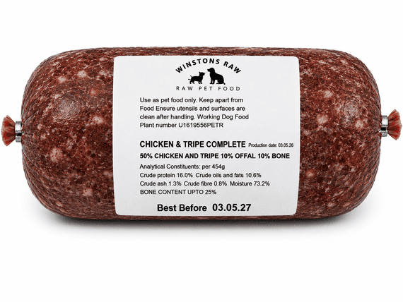 Winstons - Chicken & Tripe Complete
