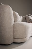 Cielo 3-Seat Sofa Beige