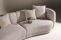 Cielo 3-Seat Sofa Beige