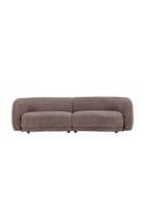 Cielo 3-Seat Sofa Brown