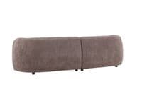 Cielo 3-Seat Sofa Brown