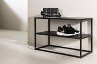 Curitiba Shoe Storage , Black