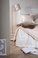 Katy Sheepskin Polyester, Brown , 60x90