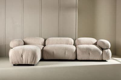 Mika Sofa Set (4 Modules),  Beige