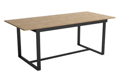 Polish 6-8 Seater Extendable Dining Table - Oak