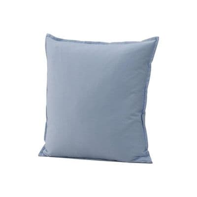Ronja Cushion Cover Washed Cotton , Light Blue 45x45