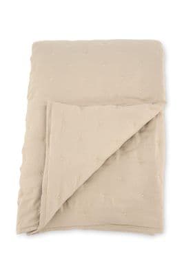 Sally Bedspread Microfiber , Beige , 80x150