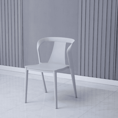x4 Saigon Stackable Dining Chair Grey