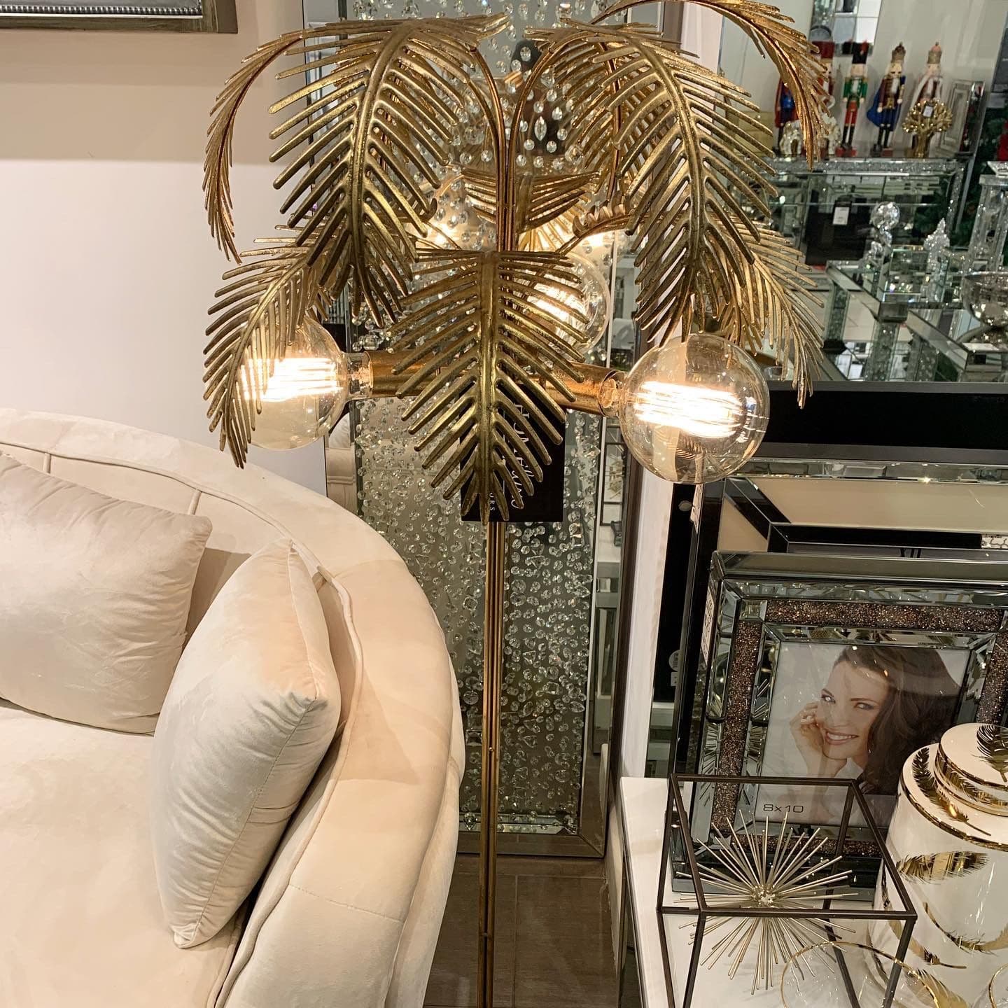 Gold Palm Tree Floor Lamp Design Ideas, 45% OFF