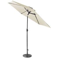2M Parasol Crank & Tilt 6 Ribs - Beige