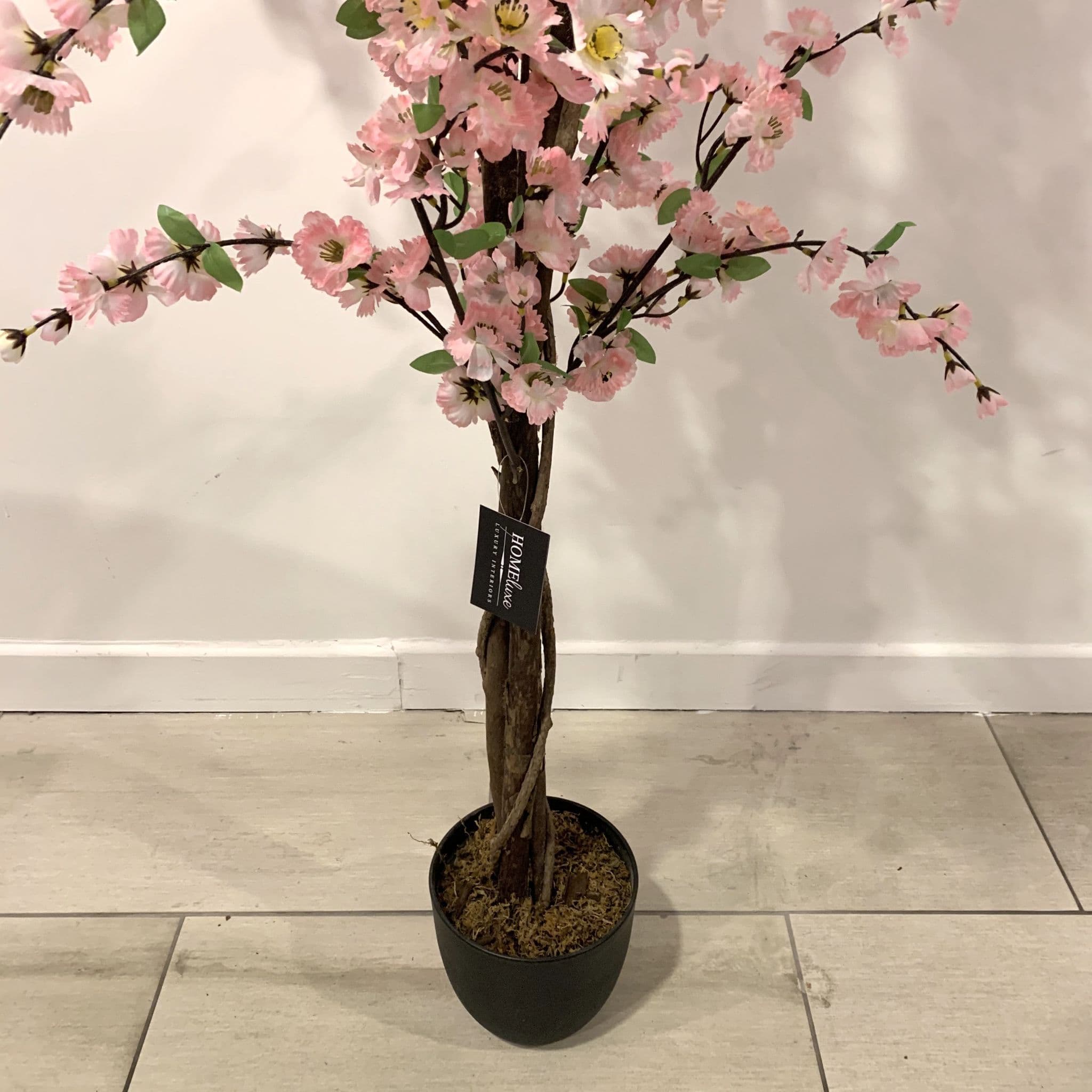 5ft Artificial Blossom Tree Light Pink
