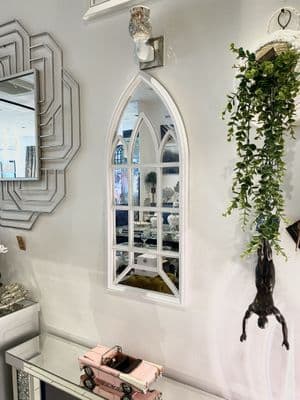 70Cm Church Arch Window Wall Mirror