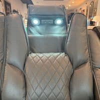 Adorn Grey PU Leather Electric Recliner Sofa Set - 3 & 2 Seater