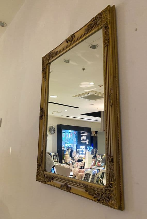 Antique Gold Vinatage Wall Mirror