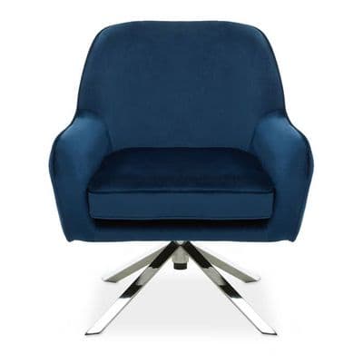 Avery Midnight Velvet Chair – Home Luxe Interior