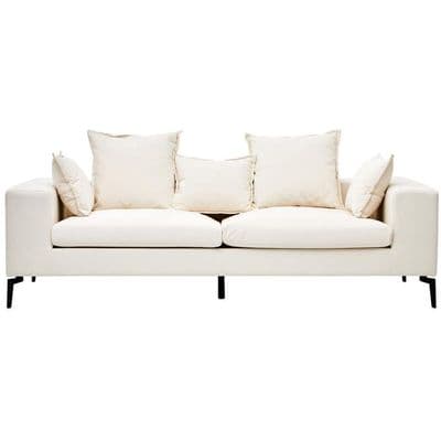 Avignon 3 Seat Cream Sofa – Home Luxe Interior