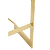 Azalea Black And Gold Finish Bar Stool – Home Luxe Interior