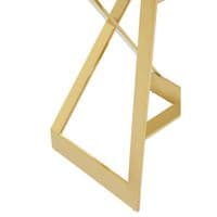 Azalea Black And Gold Finish Bar Stool – Home Luxe Interior