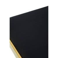 Azalea Black And Gold Finish Bar Stool – Home Luxe Interior