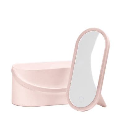 Bauer Cosmetic Case with LED Mirror - Pink  💄✨