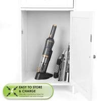 Beldray Airlite Cordless Handheld Vacuum HEPA Filter Gold Storage Base