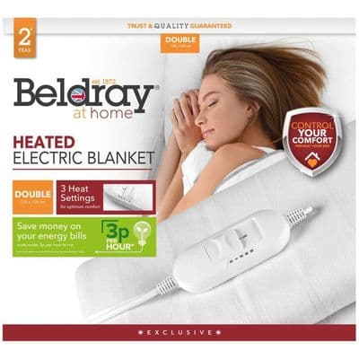 Beldray Heated Electric Blanket - Double