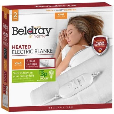 Beldray Heated Electric Blanket - King Size 🌙🛏️