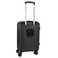 Black Charging Cabin Case - Hardshell Carry On Suitcase with USB Port