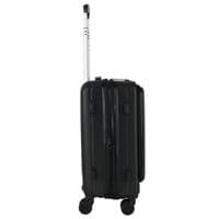 Black Charging Cabin Case - Hardshell Carry On Suitcase with USB Port