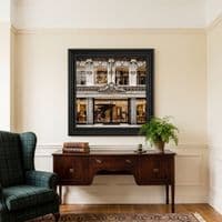 Black Step Frame Dolce & Gabbana Luxury Fashion Wall Art 70x70cm Print