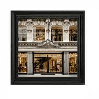 Black Step Frame Dolce & Gabbana Luxury Fashion Wall Art 70x70cm Print