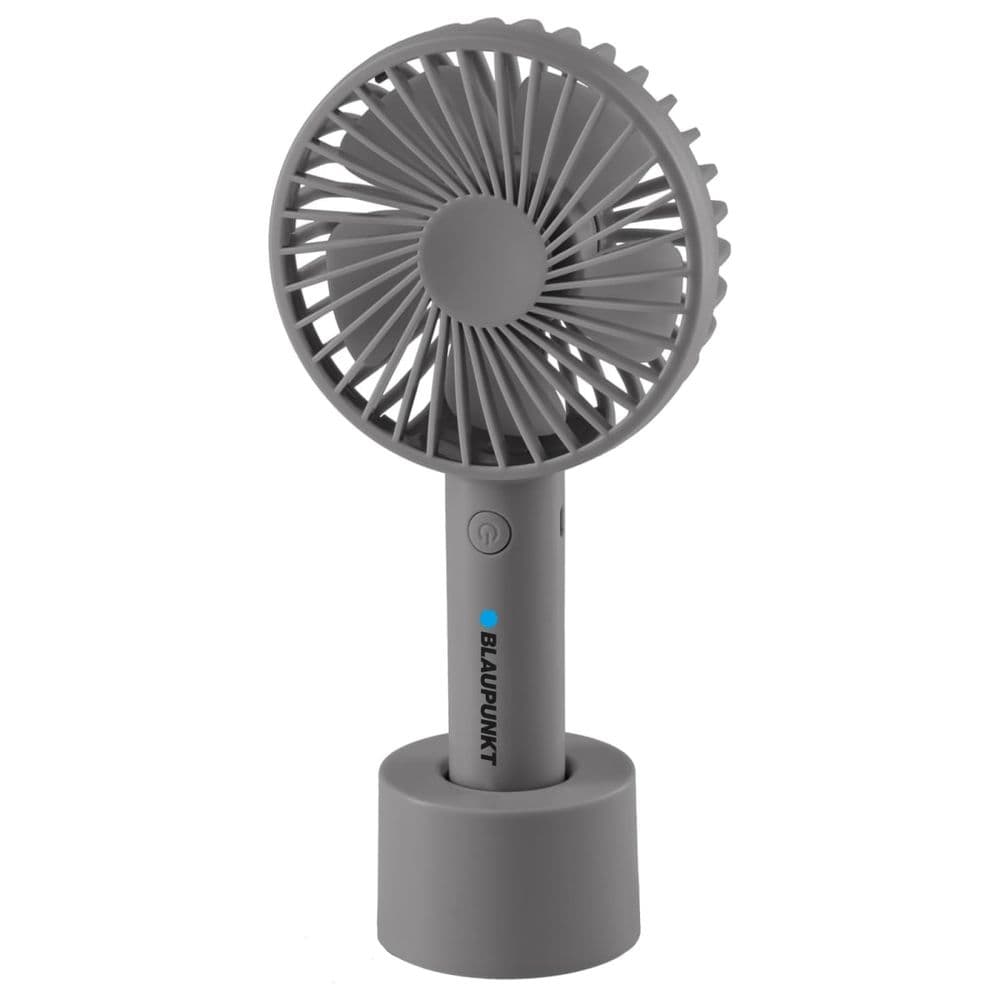 Blaupunkt Rechargeable Handheld Fan Grey