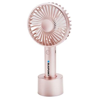 Blaupunkt Rechargeable Handheld Fan - Rose Gold
