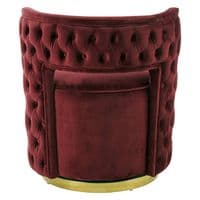 Bola Wine Velvet Chair | Home Luxe Interior
