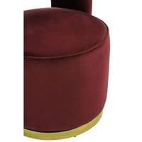 Bola Wine Velvet Chair | Home Luxe Interior