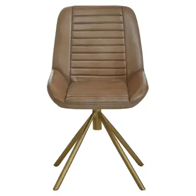 Buffalo Grey Leather Chair