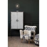 Cefena Shaggy Chair | Home Luxe Interior