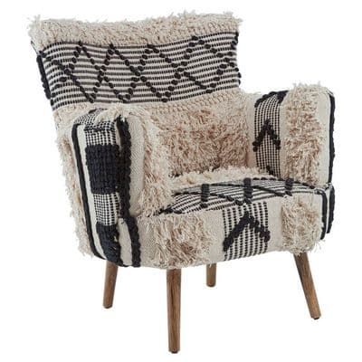 Cefena Shaggy Chair | Home Luxe Interior