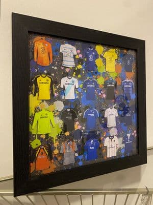 Chelsea Football Strip Collection 47Cm X 47Cm